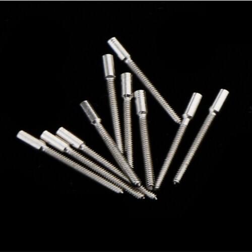 Wholesale 1000PCS/lot watch repair tools & kits watch crown Extension rod watch pin spring bar 0.9mm 0.7mm diameter 11.5mm L