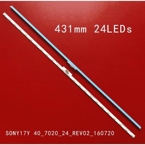 Original and New LED strips for SONY 40 TV KDL 40WE663 KDL 40WE665 Sony 17Y 40 7020 24 REV02 160720