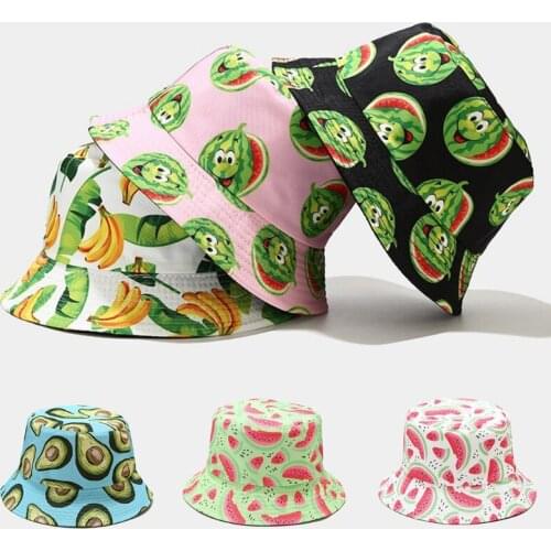 Y1QD Bucket Hats TC Foldable Beach Sunhats Double-Side Reversible Fisherman for Women Men Casual Panama in Summer