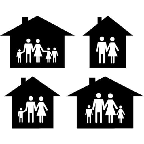 Cutting Dies Family in House Metal Stamps Stitch for DIY Scrapbooking Embossing Paper Cards Photo Album Crafts Dies New 2019