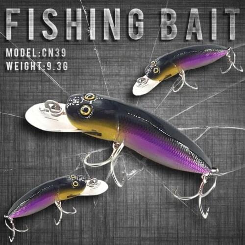 Fishing Lure 70mm/9.3g Quality Professional Minnow Hard Bait 0-1.0M Floating 3D Eyes Fishing Tackle High Quality Lures