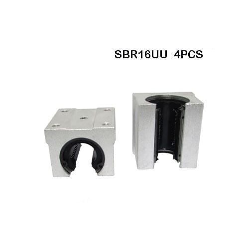 Sbr16 free shipping SBR16 SBR16UU 16mm Linear Ball Bearing Block CNC Router