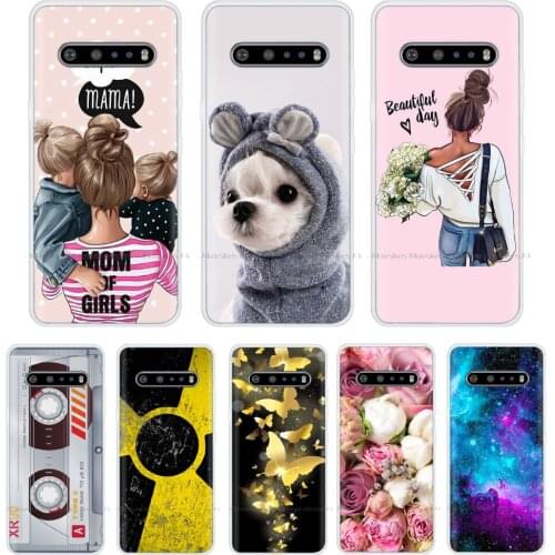 Silicone Case For LG V60 ThinQ 5G Case Soft TPU Back Cover Printing Phone Case For LG V60 V50 ThinQ 5G Case Coque Fundas Bumper