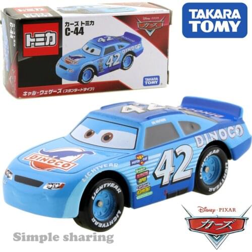 TAKARA TOMY TOMICA Disney Pixar Cars 3 #C-44 Cal Weathers (Standard Type) Hot Pop Kids Toys Motor Vehicle Diecast Metal Model