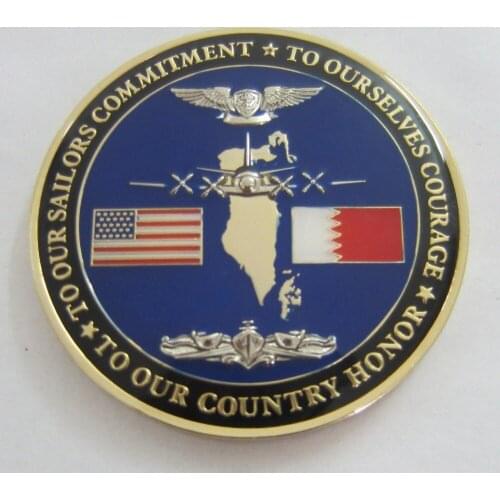 High Quality Custom Challenge Coin Us Navy Medal Coin for Military