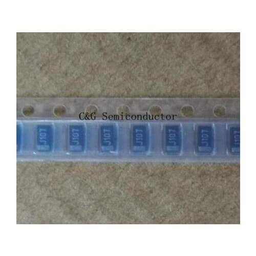 10PCS 6.3V 6V 100UF A 107 J 3216 Chip SMD Tantalum Capacitor Capacitors black