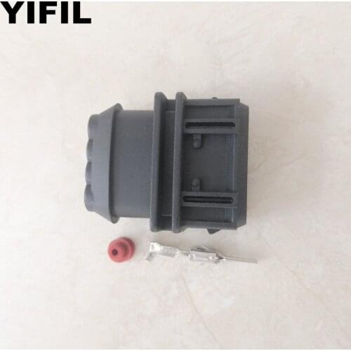 10pcs/lot AMP 4 Pin/Way Male Wire Harness Waterproof Auto Connector Plug DJ7041-3.5-11