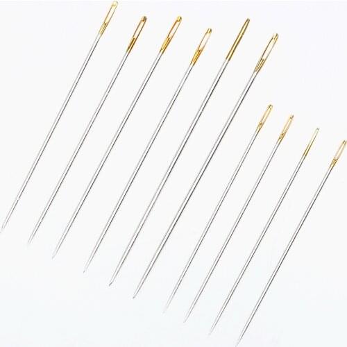 10 Pcs/set Needle Hand Household Sewing Stainless Steel Sewing Needles Threading Apparel Sewing