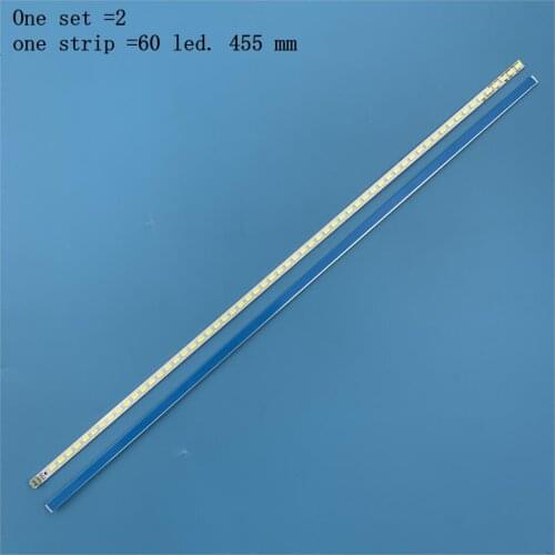2piece/lot FOR Samsung LCD TV LED backlight Article lamp LJ64-03567A SLED 2011SGS40 5630 60 H1 REV1.0 1piece=60LED 455MM is new