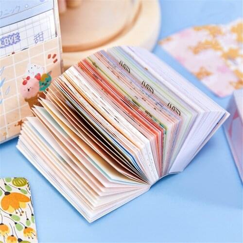 200sheets Ins Style Material Paper DIY Scrapbooking Material Book Memo Pads Planner Kawaii Decorations DIY Craft Paper