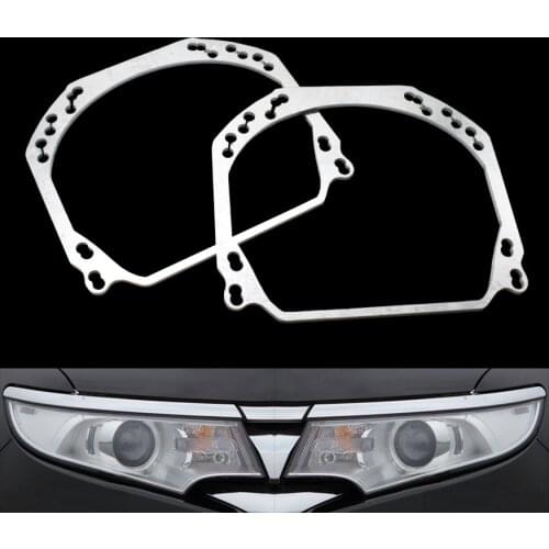 Taochis Car Styling frame adapter Bracket Holder for Ford edge 2011 Hella 3R G5 3/5 Bi xenon Projector lens