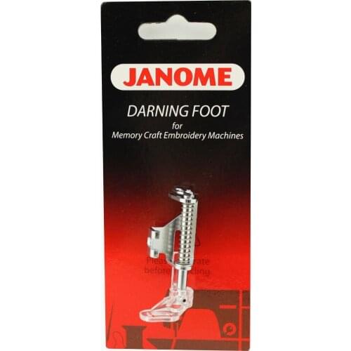 Sewing machine part Janome Darning Foot for Memory Craft Embroidery Machines #200325000#4021HP