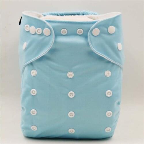 Breathable diapers for children more than 15 kg, 3-6 years reusable cloth diaper, size adjustable diaper cover with insert