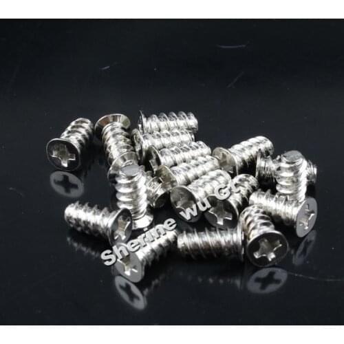 1000pcs New Silver 5x10mm Screw Small Screws For PC Computer Case Fan Screw Fastener