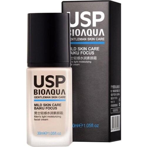 Shrinking Pores Mens Light Moisturizing Cream Cleansing BB Concealer Skin Makeup Acne L9R3