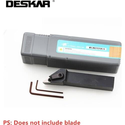 1PC DESKAR MVJNR2020K16 MVJNL2020K16 External Turning Tools Holder CNC Lathe Cutter Cutting For Carbide Inserts VNMG Tool Arbor
