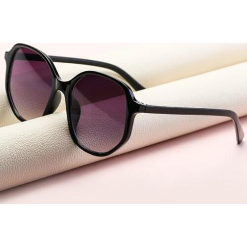 Women Vintage Sunglasses Over Brand New Polygonal Colored Round Fashion Style Plastic Lenses Uv40 Protection Eyewear Sun Glasses