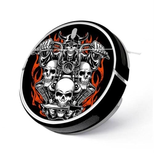 Provide Customized Custom Vinyl Anime Sticker for xiaomi Robot MiJia Robotic 1C Mop Vacuum Cleaner Skin Spare Parts Accessories