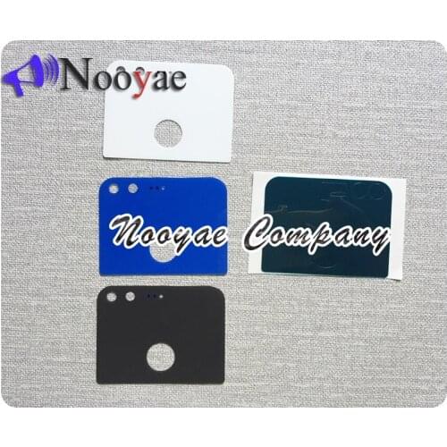 Back Glass Camera Lens Cover Housing Battery Cover For HTC Google Pixel Rear Glass Lens with Tape + track