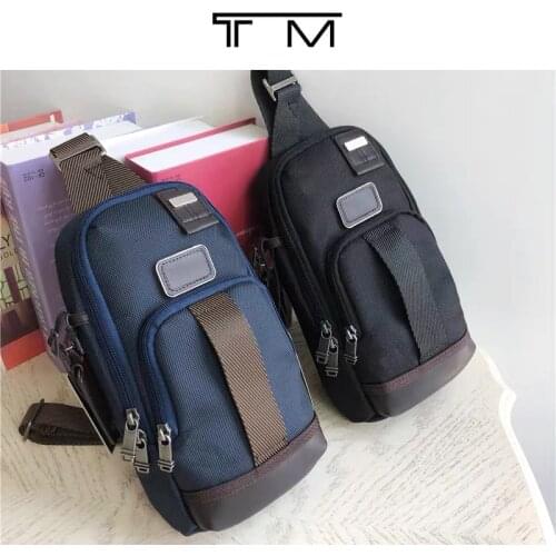 Crossbody Shoulder Bag Mens Chest Bag Ballistic Nylon Fashion Leisure Travel IPAD Bag 2223402