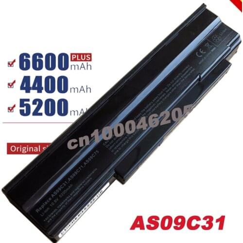 HSW Special price AS09C31 Laptop Battery for Acer Gateway NV40 NV42 NV44 NV48 NV4400 NC4001 NV5200 AS09C71 5635 fast shipping