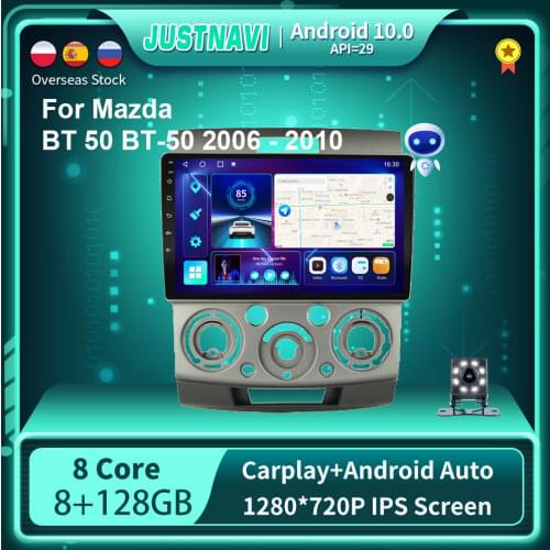 6G 128G Car Radio For Mazda BT 50 BT-50 2006-2010 Multimedia Video Player Android 10 2 din Support Rear View Camera undefined