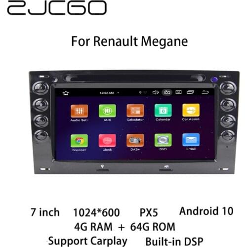 Car Multimedia Player Stereo GPS DVD Radio Navigation Android Screen For Renault Megane