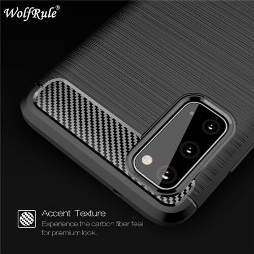 Case For Samsung Galaxy S20 Cover Shockproof Soft TPU Brushed Back Case For Samsung S20 Case Shell For Galaxy S20
