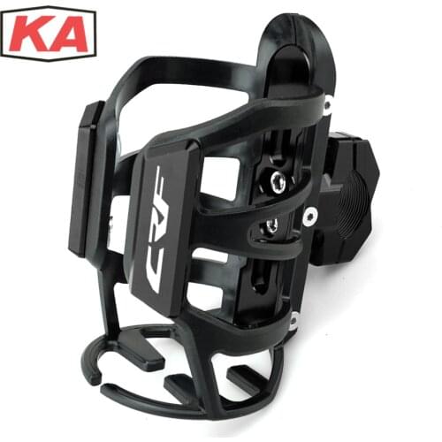 For Honda CRF250X CRF450R CRF450X CRF450RX CRF250L/M CRF 250 250M RALLY 450R XR Moto Beverage Water Bottle Cage Drink Cup Holder