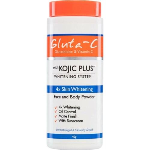Gluta-C glutathione vitamin kojic acid plus Whitening powder 40g