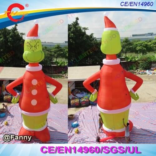 Hot Sale Giant Inflatable Grinch 9m 30ft Big Christmas Decorations Cartoon,Free Door Shipping