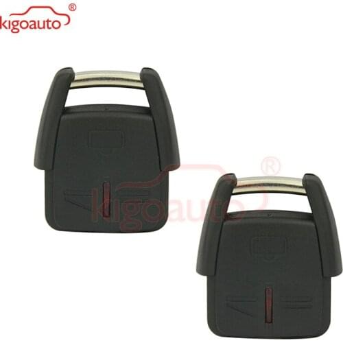 Kigoauto 2pcs 3 button 433.9Mhz for Opel Vauxhall Omega B Astra Zafira Frontera remote key fob 24424728