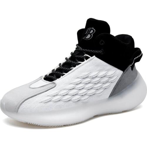 Basketball Shoes New Mens Casual Shoes Popcorn midsole sneakers Lightweight Male Walking Sneakers