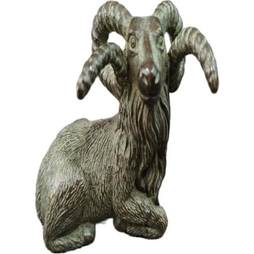 Pure copper Small ornaments crafts boutique Zodiac sheep