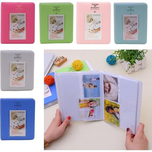 Cute Photo Album Book 64 Photos 3'' for fujifilm instax mini 8 9 7s 50 Film Album Instax Mini 9 8 7s 90 70 25 Instax Mini Holder