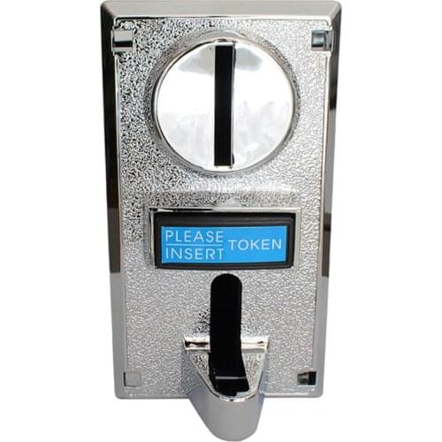 Multi Coin Acceptor Electronic Roll Down Coin Acceptor Selector Mechanism Vending Machine Arcade Game Ticket Redemption Set