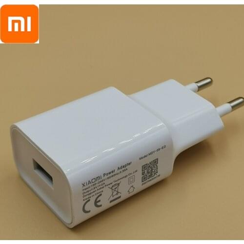 Original XIAOMI Charger 5V 2A White Power Adapter Data sync Cable for Redmi 4 4A 4X 5 3 3s Note 3 4 4X 5 6xiao Mi 4 note7pro