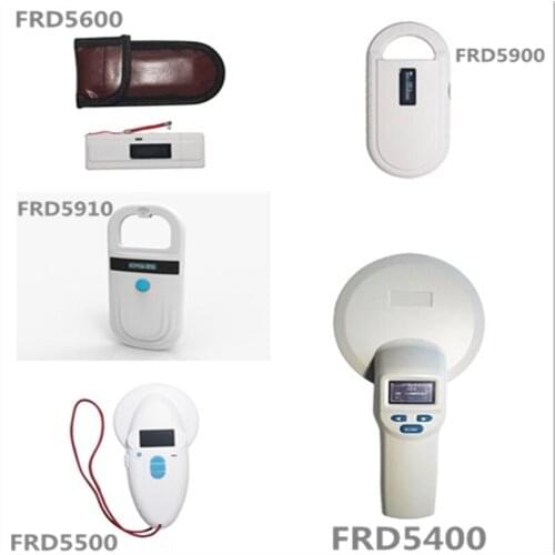Animal ID FDX-A/B Animal Microchip reader Portable OLED pet dog cat scanner for glass tag ear tag pigeon ring