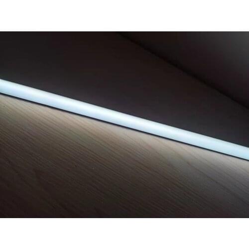 Free Shipping 12v IP20 sm 2835 120leds aluminum bar hard led strip light for Jewelry cabinet