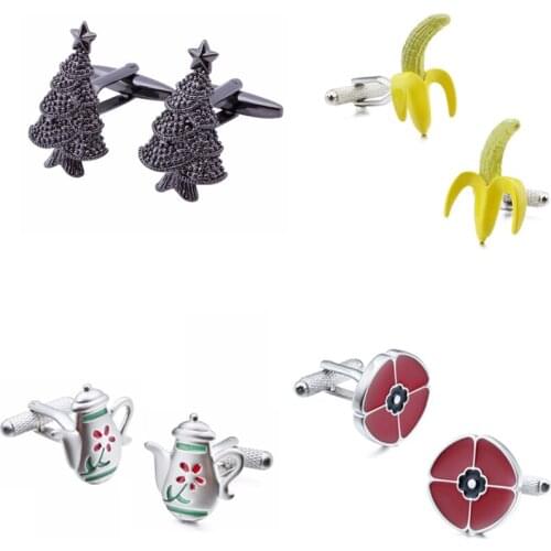 HAWSON Interesting Shape Cufflinks for Mens Brand High Quality Wholesale Luxury Button Cuff Male Luxury Wedding Jewelry