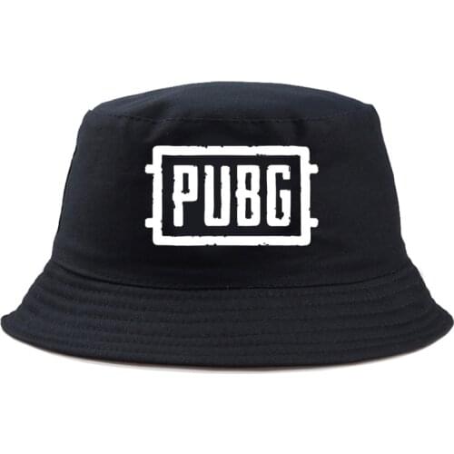 PUBG game print Panama Bucket Hat Men Women Summer funny cartoon Bucket Cap bob Hat Hip Hop Fishing Fisherman Hat girl boy