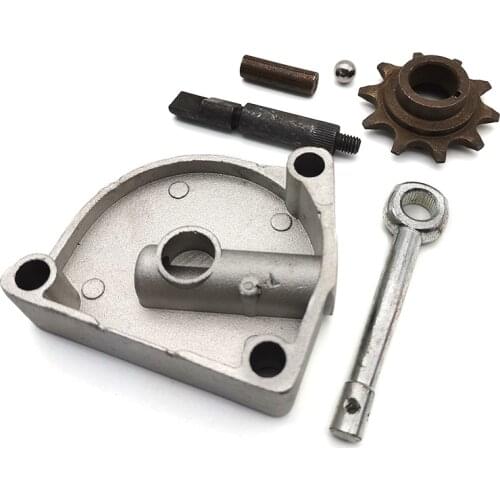 10-Teeth Sprocket 3 Holes Clutch Cover Kit For 49cc 60cc 66cc 80cc Motorized Bicycle