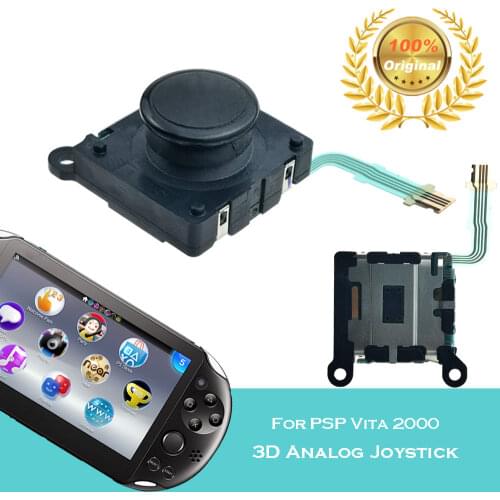 2021 3D Analog Joystick thumb Stick grips Cap Button Control Replacement Part for PSP Vita 2000 Original Joystick Controllers