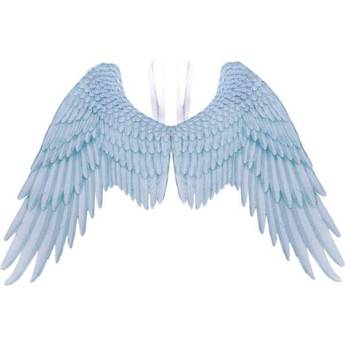 Unisex Carnival Party Cosplay Wedding Costume Props Mardi Gras Angel and Devil Wings Halloween Adult Angel Cosplay