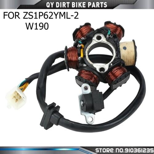 Motorcycles Ignition Stator Coil For ZongShen 190cc Z190 W190 1P62YML-2 Electric Starter Engine Dirt Pit Bike Atv Quad Parts