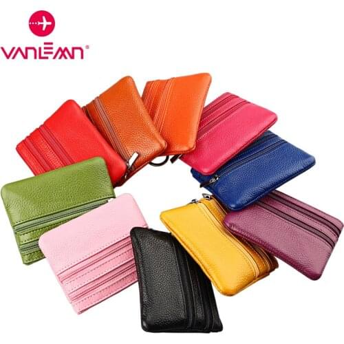 Coin Purse Keybag Women ID Credit Card Holder Ladies Zipper Coin Wallet Car Key Bag Women Home Key Holder Pouch Mini Money Bag