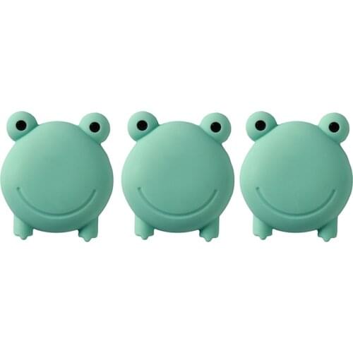 Furniture Accessories Cartoon Animal Door Stopper Doorknob Shockproof Stop Door Stopper Home Wall Protector 3PCS/Set