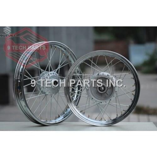 Original Design Brand New GN250 Spokes Wheels FRONT & Rear COMPLETE Rims sizes 2.50*16 & 2.15*18