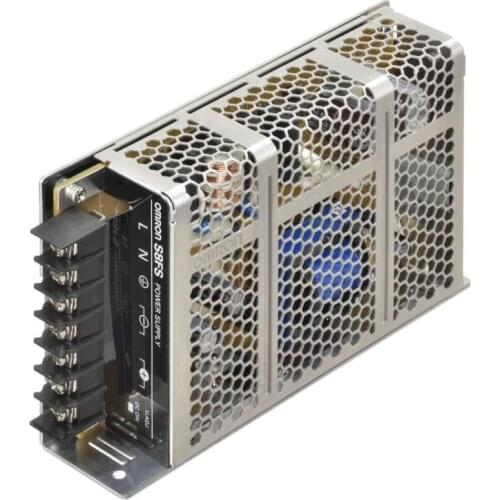 S8FS-C10024J Power supply, 100 W, 100-240 VAC input, 24 VDC, 4.5 A output, Front terminal
