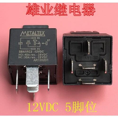 SBA1RC2-12VDC Relay HFV4 012-1Z4G